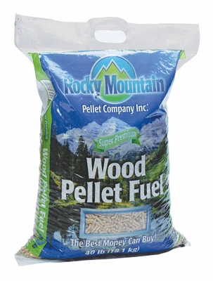 Premium Wood Pellet Fuel 40 Pounds Bag for Efficient Heating