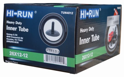 26x12-12 Inner Tube for Lawn & Garden Tractor Tire
