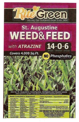 **20LB St Aug Weed/Feed**