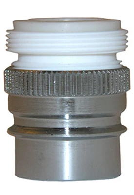 Snap Nipple With Aerator, Dual-thread, Short Pattern, Model 09-1951nl