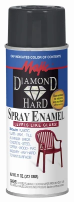Diamondhard Spray Paint, Gloss Battleship Gray, 11 oz.
