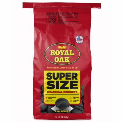 Super Size Charcoal Briquets, 14 Lb.