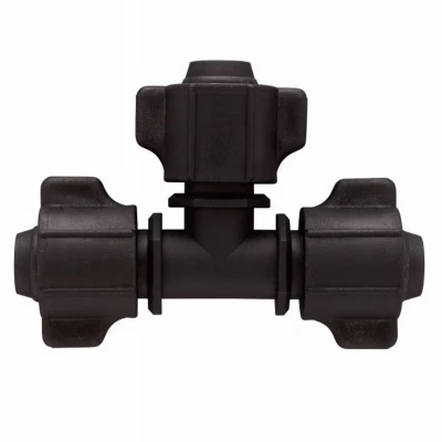 Drip Irrigation Tee, Universal, 1/2-In.
