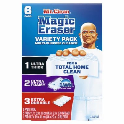 Magic Eraser Sponge Variety Pack, 6-Ct.