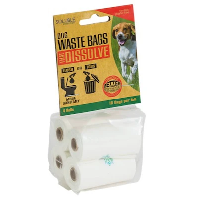 Dog Waste Poop Bags, 4 Rolls, 40-Ct.