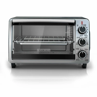6-Slice Stainless Steel Convection Toaster Oven with Multiple Cooking Functions