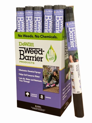 Weed Barrier Weed Control Landscape Fabric, 3 x 50 Ft.