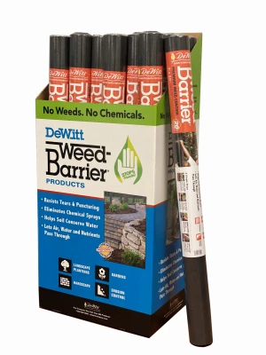 Weed Barrier Weed Control Landscape Fabric, 4 x 100 Ft.