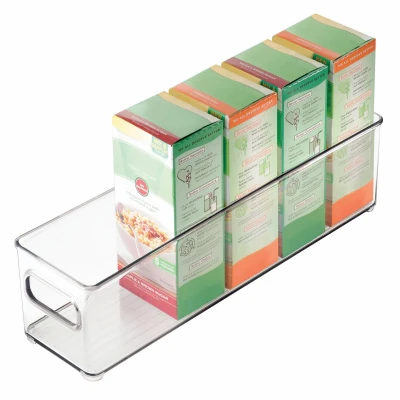 Refrigerator and Freezer Storage Bin 14.5 Inches by 4 Inches by 4 Inches
