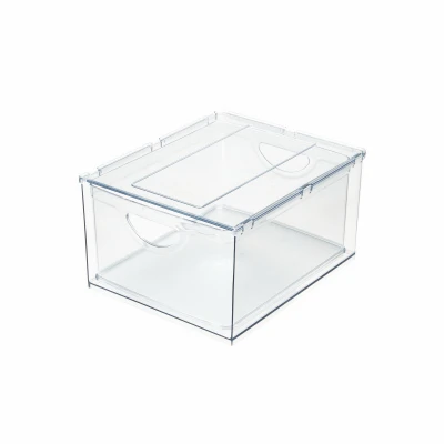 Cabinet & Pantry Bin with Drawer, 10.43 x 8.8 x 5.75 In.