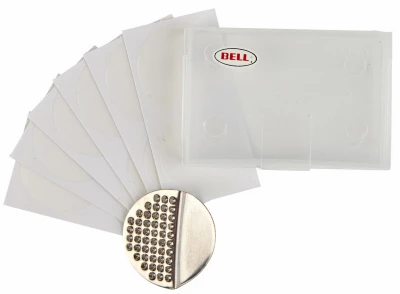 Bicycle Tire Repair Kit with 12 Glueless Patches for Quick Flat Tire Fix