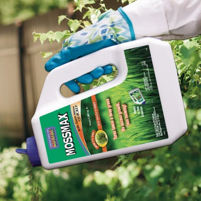 Mossmax Moss Control Granules, 6 Pounds, Lawn and Roof Treatment
