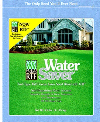 Grass Seed, Rhizomatous Tall Fescue, 25 Lbs., Covers 2,500 Sq. Ft.