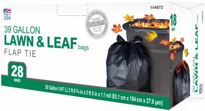 TV 28CT 39GAL Leaf Bag