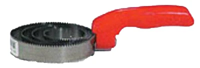 DECKER Spiral Curry Grooming Comb