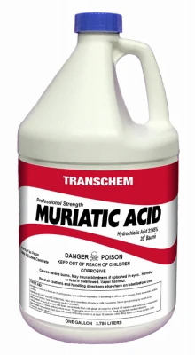 Swimming Pool Muriatic Acid, Gallon