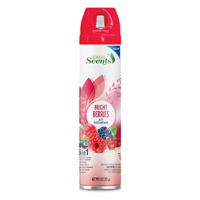 Air Freshener,  Berry Bouquet, 9-oz.Aerosol