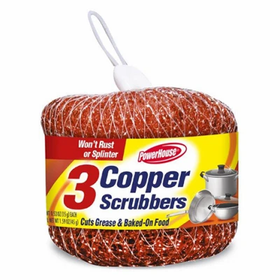 Copper Scrubs, 3-Ct.