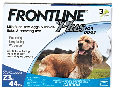 Flea & Tick Killer, For Medium Dogs, 3-Doses