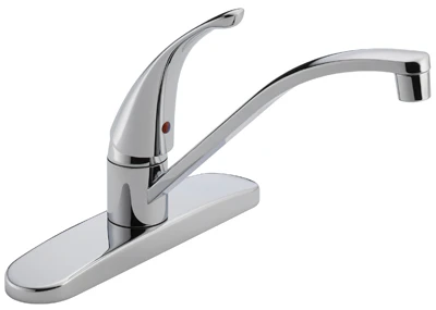 Kitchen Faucet, Single-Lever, Chrome