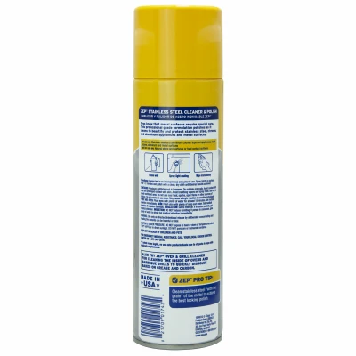 14 Oz. Stainless Steel Cleaner & Polish - No Scent, Aerosol Spray