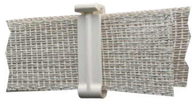 Electric Fence Tape Clip, One and One Half Inch Size for Secure Fence Installation