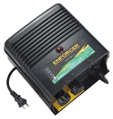 Electric Fence Energizer, 300-Acre, Plug-In