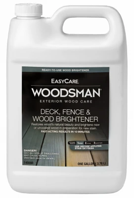 Woodsman Deck Brightener, 1 Gallon - Easycare Wdb-gl For All Decks