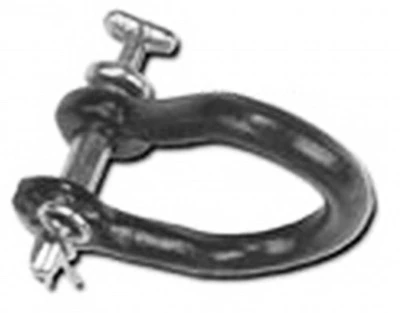 Twisted Clevis, 1 x 5-In.