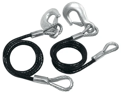 Towing Safety Cable, Vinyl-Coated, 40-In.