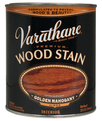 Golden Mahogany Premium Oil-Based Interior Wood Stain, Qt.