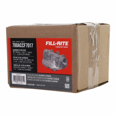 Automotive Filter Head, Aluminum Construction, 1 Inch Size