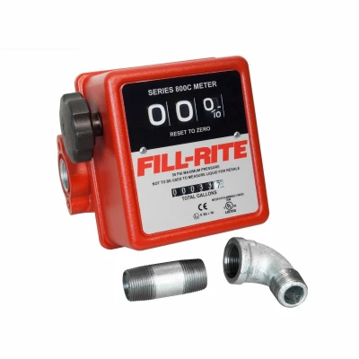 3-Digit Mechanical Fuel Transfer Meter, 5-20 GPM