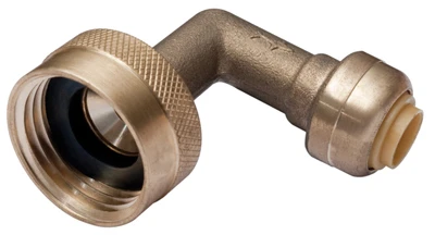 1/4 x 3/4 In. Push-Fit Dishwasher Pipe Elbow