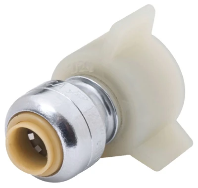 1/4 x 7/8 In. Ballcock Threads Push-Fit Toilet Connector