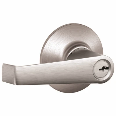 Elan Entry Lever Lockset, Satin Chrome