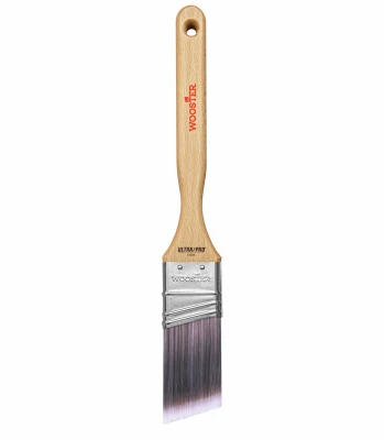Ultra Pro Angle Paint Brush, 1.5 Inch, Firm Nylon and Polyester Bristles