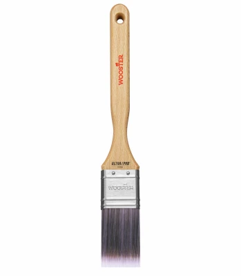 Ultra Pro Firm Mink Flat Sash Paint Brush, 1.5 Inch Width, High-Quality Bristles