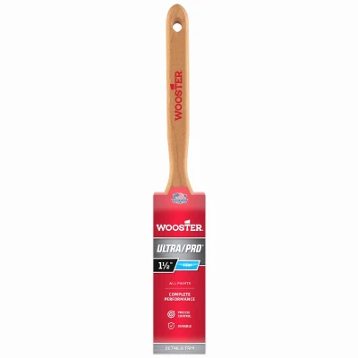 Ultra/Pro Firm Mink Flat Sash Paint Brush, 1-1/2-In.