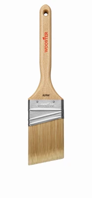 Alpha Angle Sash Paint Brush 2.5 Inch with Angled Bristles for Precision Painting