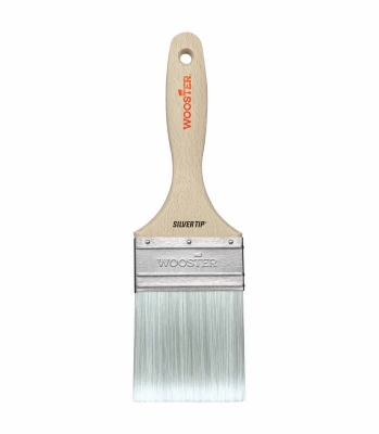 Silver Tip Wall Paint Brush, 3 Inch, High-Quality Bristles for Smooth Finish