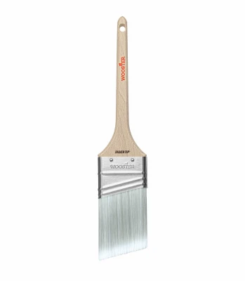 Silver Tip Angle Sash Paint Brush 2 Inch High Quality Bristle for Precision Painting