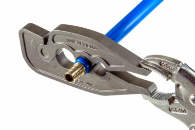 PEX Pocket Crimper Tool for Plumbing and Piping Connections