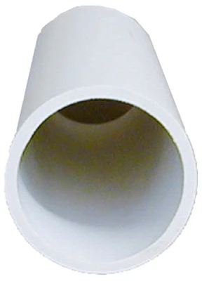 Schedule 30 DWV PVC Pipe, Plain End, 3 In. x 10 Ft.