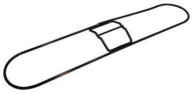 Metal Dust Mop Frame, Black, 5 In. X 24 In. For Cleaning