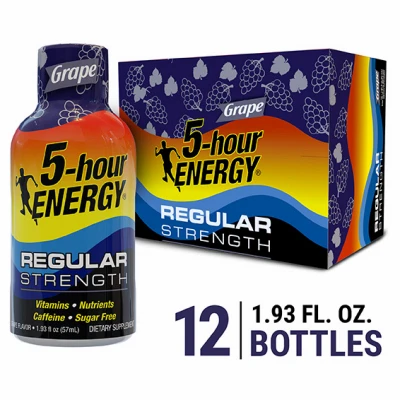 Regular Strength Shot, Grape, 1.93 oz.