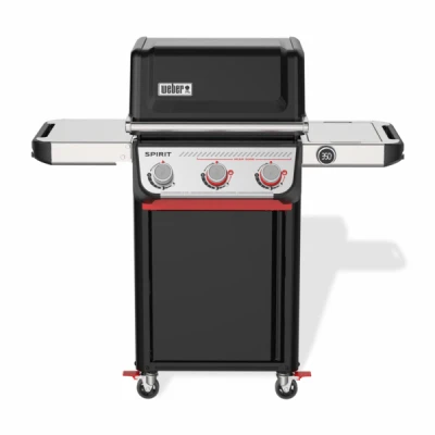 NEW! Spirit EP-325 LP Gas Grill, 3 Burners & Sear, Digital Thermometer, Black