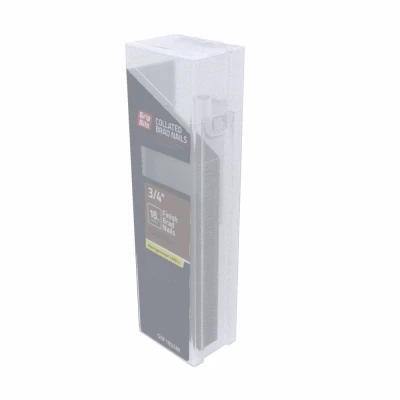 Collated Finish Nails, Electrogalvanized Steel, 3/4 In. x 18 Gauge, 1000-Pk.