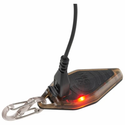 Clear LED Micro Flashlight Compact Size with Bright White Light