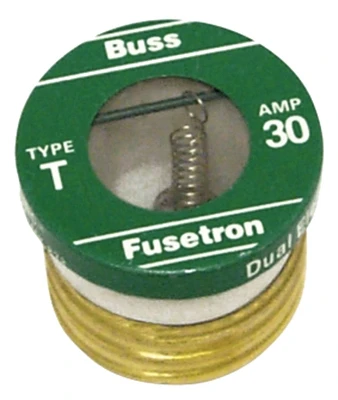 T Plug Fuse, 15-Amp, 4-Pk.